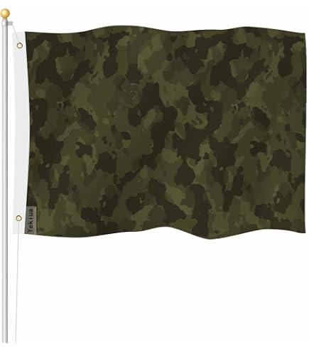 USA-Flagge Camouflage – 90 X 150 Cm, 300D Polyester, Mit Messingösen, Für Innen Und Außen