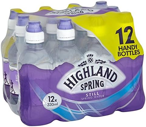 ( 12/33cl Pack ) Highland Spring Still Spring Water 12 x 330ml