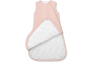 PurComfy Quilted Supersoft Sleep Sack, 2.5 TOG Premium Bamboo Viscose Warm Baby Sleeping Bag, Thick Babies Wearable Blanket
