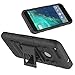 Google Pixel XL Case, LK [Heavy Duty] Black Armor Holster Defender Full Body Protective Hybrid Cases Cover with Kickstand & Belt Clip