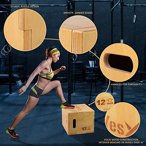 Yes4All-Wood-Plyo-BoxWooden-Plyo-Box-for-Exercise
