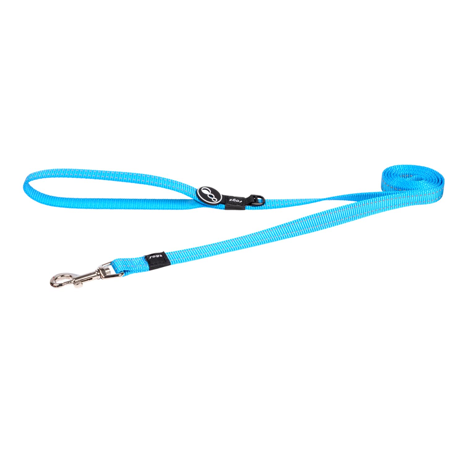 Rogz Snake Lead Reflective, Turquoise