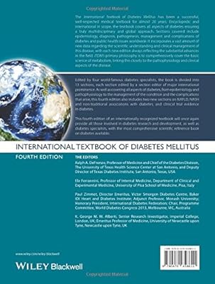 International Textbook of Diabetes Mellitus, 2 Volume Set