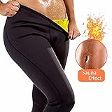 Fittoo Neoprene Sauna Sweat Workout Weight Loss Hot Slimming Suit Thermo Pants-Get Better Results From Exercise for Weight Loss