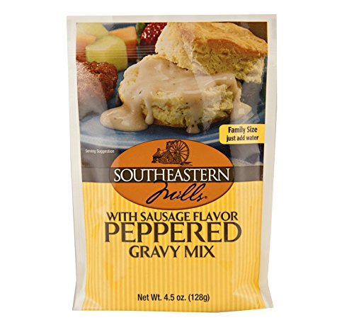 image for Southeastern Mills Old Fashioned Peppered Gravy Mix w/ Sausage Flavor,