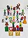 PantShop Super Mario Action Figures – Mario Brothers Toys – Mario Bros Figurines – Set of 23 Mario PVC Toy Figures for Kids & Adults – Premium Cake Toppers – Detailed Design – Multiple Characters