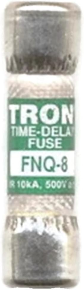Cooper Bussmann Brand FNQ-8 ( FNQ 8) 8Amp Time-delay Supplemental Fuses 500Vac