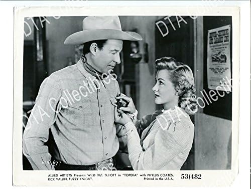 Movie Photo Topeka 1953 8x10 Promo Still Wild Bill Elliott Phyllis Coates Western A Vg Fn At Amazon S Entertainment Collectibles Store