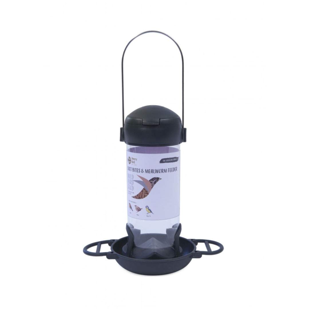 Henry Bell Essentials Suet Bites and Mealworm Feeder, 0.095 kg
