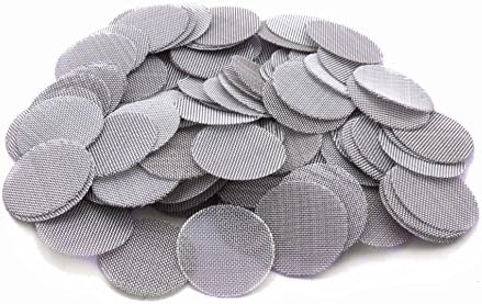 Royal Stainless Steel Tobacco Pipe Screens Made In USA 120 Ct. 3/4 .75 19mm Filters