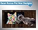 Drymate Pet Placemat, Dean Russo Designs, Dog Food Mat, Cat Food Mat, Zorb-Tech Anti Flow Technology for Surface Protection (USA Made) (12