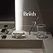 Briiith Ocean Bath Collection, Bathroom Tumbler Cup (Clear)