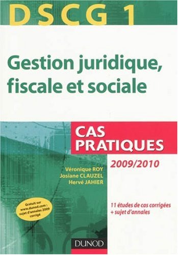 Gestion juridique, fiscale et sociale