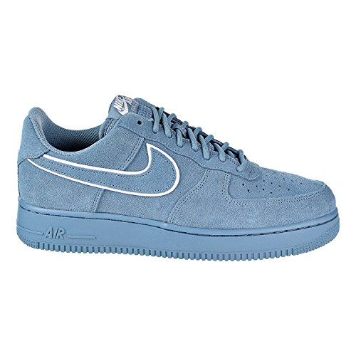 NIKE Air Force 1 '07 LV8 Suede Men's Shoes Noise Aqua/Noise Aqua aa1117-400 (9.5 D(M) US)