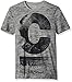 Calvin Klein Jeans Men's Space Dye Ck Logo Print Crew Neck T-Shirt