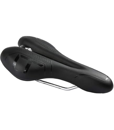 Selle Vélo Confort PU - Siège Creux Respirant - Homme/Femme - VTT Et Route