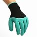 YIBANBAN Garden Genie Gloves with Claws Laborer Gloves for Digging and Planting As Seen on TV, 1 Pair