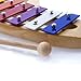 Glockenspiel (Baby Xylophone), from Jack & Jill Music a Beautiful Toddler Instrument, perfect for any age, made of Wood with a bright pleasing tone and comes with a luxurious velvet storage pouch