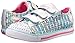 Skechers Kids Chit Chat Secret Chic Light-Up Sneaker (Little Kid),Light Blue,