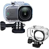 Coyktonty Waterproof Case/Dive Case for DJI Osmo Nano,Supports 50M/164FT Underwater Scuba Snorkeling Deep Diving with Bracket Accessories (Small-Dive Case)