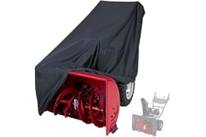 Snow Blower Cover for Toro Power Max 724 OE, Heavy Duty Watertight Outdoor Snowblower Protective Cover All Weather Sun Dirt S