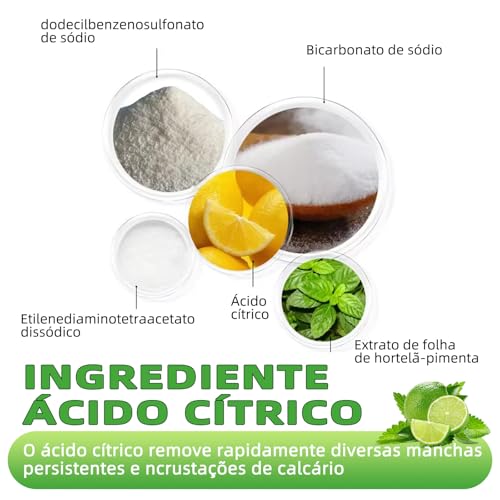Conjunto 60 Descalcificantes Cafeteira, Descalcificante para Dolce Gusto, Descalcificante para Nespresso, Limpador para Maquina de Café Expresso, Compatíveis com Cafeteira Tres Oster Saeco Phillips