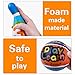 iPlay, iLearn Kids Bowling Toys, Party Favors, Foam Ball Play Set, Indoor Sport Game, 10 Pins, 2 Balls, Early Development Gifts for 1 2 3 4 Year Olds, Children, Toddlers, Boys, Girls (Blue)