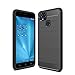 ASUS zenfone 3 ZOOM ZE553KL Case,Mustaner Shock-Absorption Carbon Fiber Flexible TPU Rubber Soft Silicone Full-body Protective Cover for 5.5