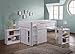Canwood Whistler Junior Bed-White Loft, Single