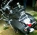 Wisdom Motorcycle Backrest sissy bar and flat luggage rack for Harley Davidson Touring Models 1997-2008