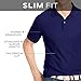 IZOD Men's Advantage Performance Slim Pique Polo Shirt, White, Medium