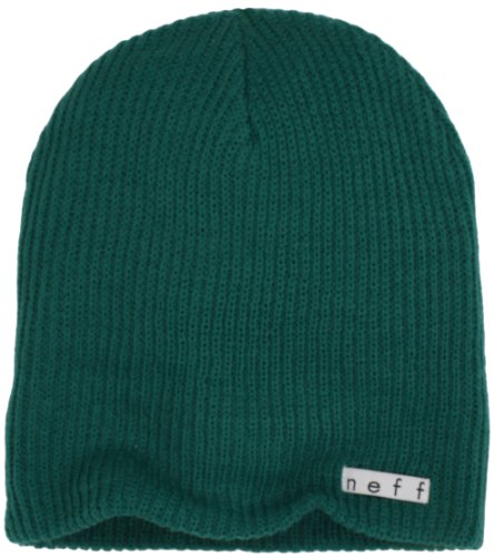 NEFF Unisex Daily Beanie, Warm, Slouchy, Soft Headwear, Dark Teal, One Size