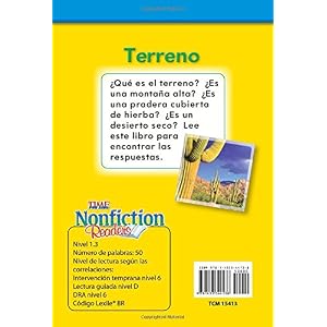 Terreno (Land) (Spanish Version) (TIME FOR KIDS® Nonfiction Readers) (Spanish Edition)