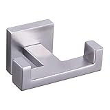 GERZWY Bath Double Towel Hook SUS 304 Stainless
