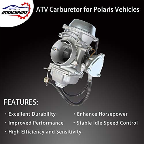 ATRACYPART Carburetor Carb for 2001-2005 & 2010-2012 Polaris ...