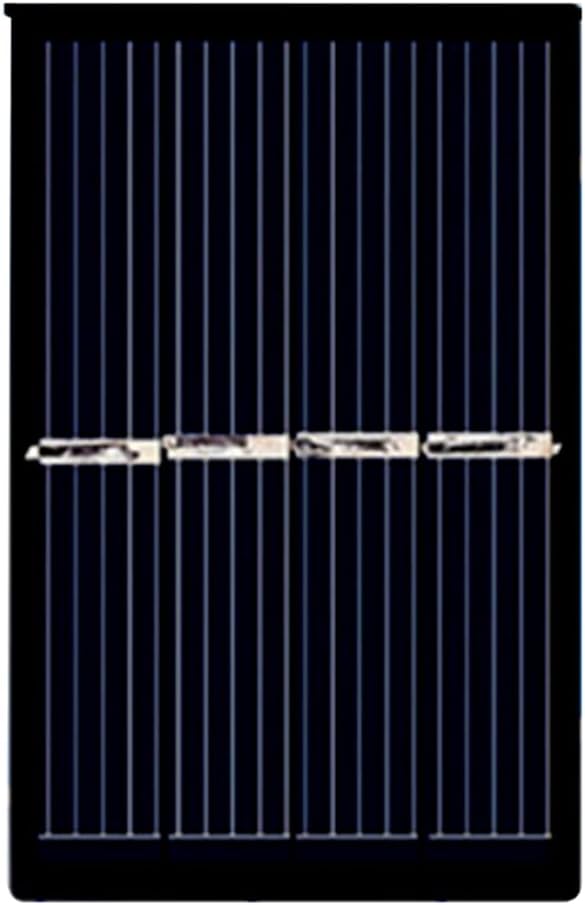EMMETTBEN 2V Solar Panel 0.26W 130mA Ni-MH Battery Charge Module