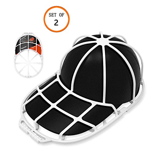 YEENOR 2-Pack Cap Washer,Hat Washer,Baseball Hat Cleaner/Cleaning Protector,Ball Cap Washing Frame Cage Hat Washing Holder,Ball Cap Sport Hat Visors Shaper/Organizer for Washing Machine - Thumbnail 6
