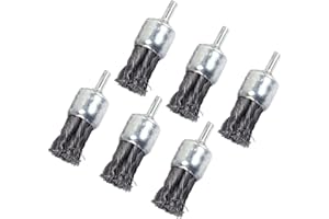 ＡＷＨＡＯ 6X High Performance Steel Knot Wire End Brush for Die Grinder Or Drill Dia 25mm
