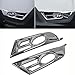 Beautost for Honda CR-V CRV EX/EX-L/Touring Model 2017 2018 2019 Chrome Front Fog Light Lamp Cover Trims