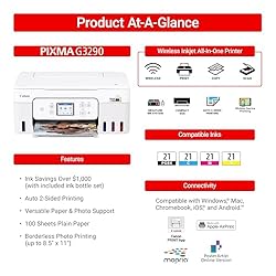 Canon Megatank G3290 All-in-One Wireless Supertank
