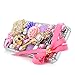 Mavis's Diary S8 Plus Case, Luxury 3D Handmade Bling Sparkle Full Crystal Pearl Colorful Diamonds Fashion Flowers Crown Key Bag Design Full Edge Protection Clear Hard PC Case Made for Galaxy S8 Plus