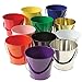 US Toy Metal Bucket Party Accessory Toy, Yellow