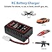HTRC NiMH Charger, AC 100-240V Output 20W/2A Battery Chargers with Standard Tamiya Connector for 2-8S (2.4-9.6V) Drone, RC Car, RC Boat, Airsoft NiMH/NiCD Batteries