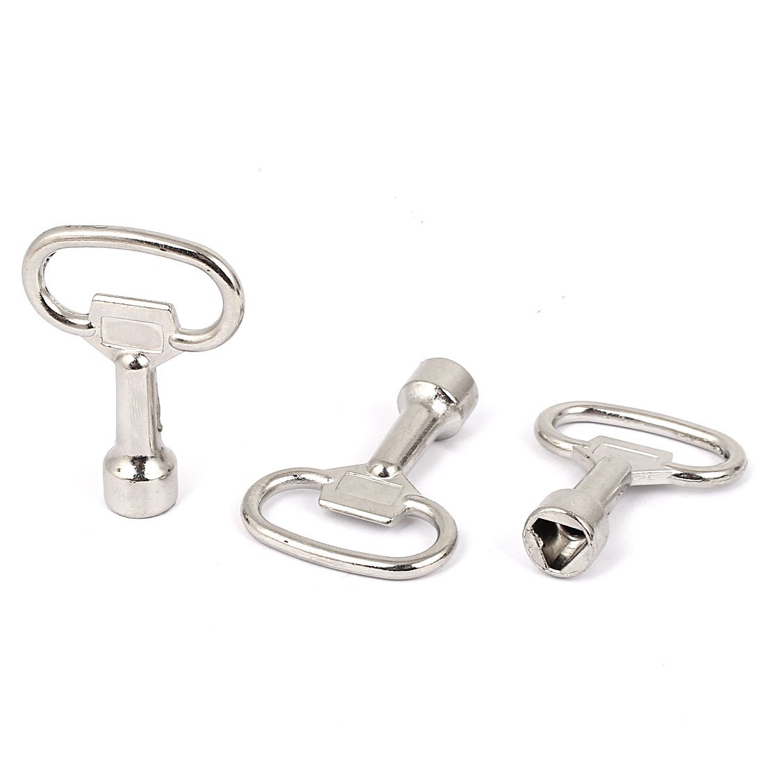Sourcingmap Triangle Socket Spanner Key 3pcs for 9x9mm Triangular Panel Lock