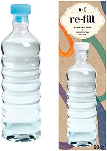 Re-Fill A Glass Water Bottle, 20 oz.