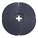 ABCCANOPY Fan Shaped Umbrella Base/Fan Style Self-Filled Cantilever Offset Umbrella Base Stand Fillable with Water or Sand, Suitable for All Kinds of Cross Tiles