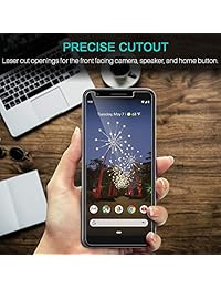 LK [3 Pack] Protector de Pantalla para Google Pixel 3a   Google Pixel 3 Lite, Vidrio Templado [Fácil Instalación] [HD-Clear] [Anti-arañazos] con Garantía de Reemplazo de por Vida