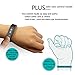 Diggro i5 plus Bluetooth Smart Bracelet Watch Wristband Sports Fitness Tracker Pedometer Step Counter Tracking Calorie Health Sleep Monitor for Android IOS, Black