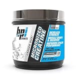 BPI Sports Micronized Creatine - Increase Strength - Reduce Fatigue - Lean Muscle Building - 100% Pure Creatine - Better Absorption - Supports Muscle Growth - Unflavored - 120 Servings - 21.16 Ounce