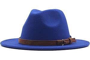 Crushable Panama Womens Hat Hat Wide Fedora Floppy Classic Belt Buckle Wool Baseball Caps